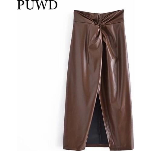 Женские юбки миди PUWD China At AliExpress