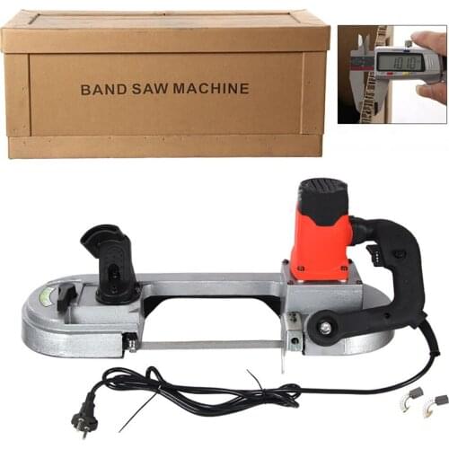 Hand Held Saw Machine 110V/220V Portable Metal/Nonmetal Sawing Machine Small Electronic Speed Regulation Saw Machine