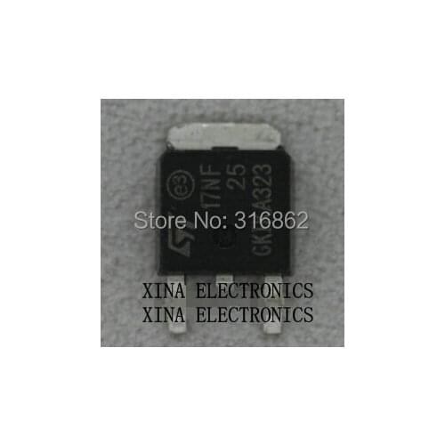 STD17NF25 17NF25 17A 250V TO-252 ROHS ORIGINAL 10PCS/lot Free Shipping Electronics composition kit
