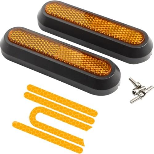 Reflective Rear Wheel Hub Cover Warning Protective Safty Shell for Xiaomi Electric Scooter M365/Pro 2/1s Scooter Accessories