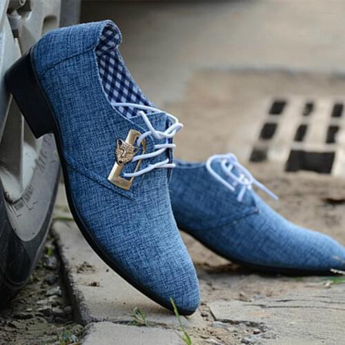 Fashion Autumn Men Casual Shoes Men Cavans Shoes Lace-up Pointed Toe Business Male British Style Shoes loafers men 2020 New