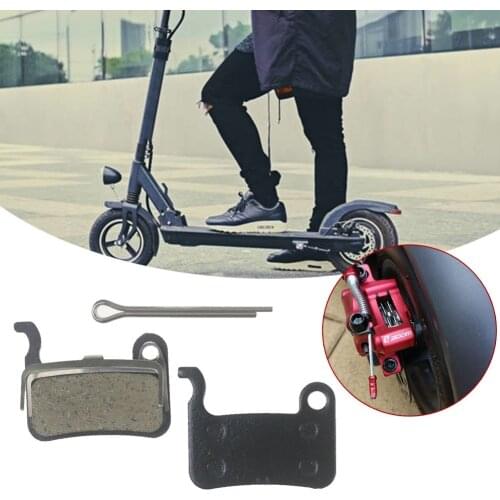 1 Pair Of Brake Pads, Xtech HB100 Electric Scooter Brake Pads For-Xiaomi M365 Pro Metal Brake Parts MTB Road Bike Scooter Part