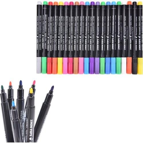 1 Pcs Colorful Waterproof pen Car Tyre Marker Pen Permanent Paint Markers Graffiti Oily Pen DIY T-Shirt Painting Stationery