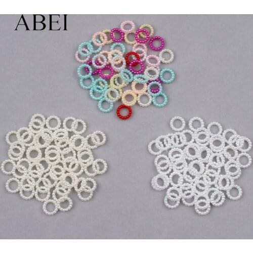 1000pcs 10mm Wholesale Jewelry Finding DIY Garments Pearl Beads Handmade Loose Bead Ornaments Wedding Party Decoration