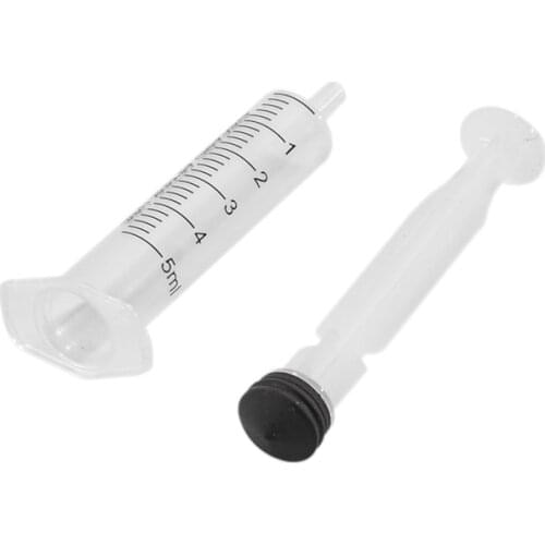 2.5/5/10/20/30/50ML Reusable Small Hydroponics Plastic Nutrient Sterile Health Measuring Syringe Tools