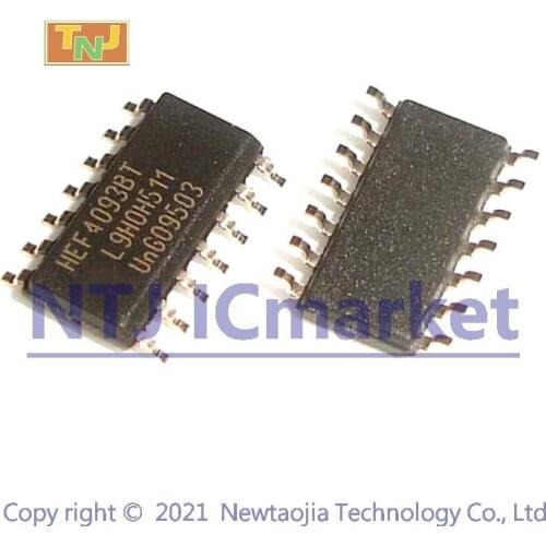 20 PCS HEF4093BT SOP-14 HEF4093 4093 Quadruple 2-input NAND Schmitt trigger
