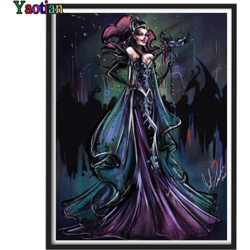 5D DIY Diamond Painting Fantasy magic woman Full Diamond Embroidery Cross Stitch Mosaic Gift Needlework Wall Stickers Decor