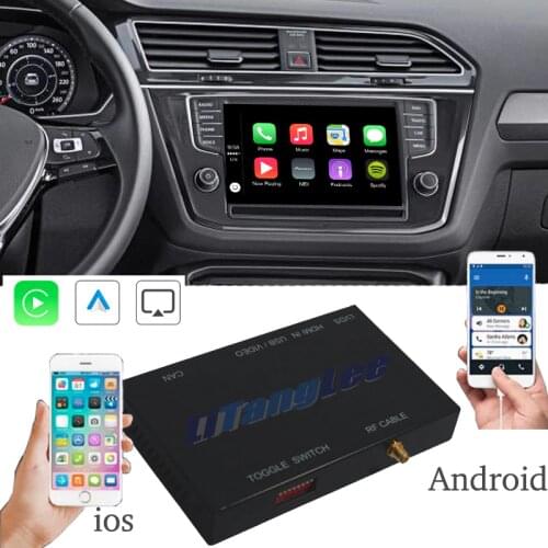 Car Camera Carplay Decoder Adapter For Volkswagen Tiguan 5N AD BW 2007~2021 Mirror Link Display Android Auto Play 360 BirdView