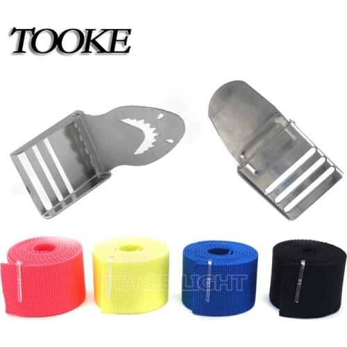 Scuba Diving Dive Stainless Steel Quick Release Weight Belt Buckle and Colorful Scuba Diving Weight Belt 150cm L * 5cm W