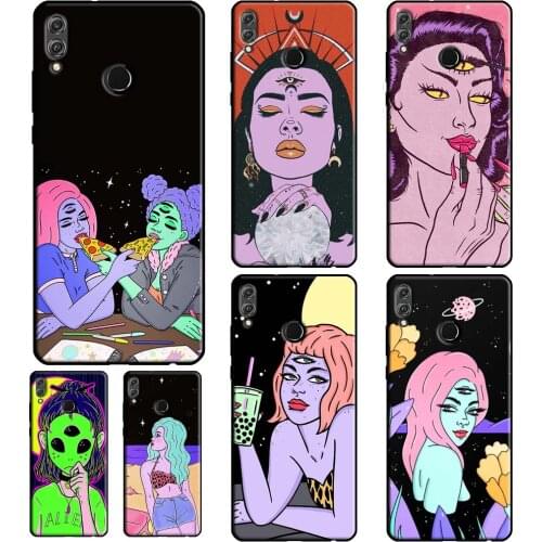 Hippie Grunge Art For Huawei Honor 8X 9X 7X 7C 9A 8A 9S 8S 8 9 10 Lite 10X 10i 7A 6C 4C 20 Pro Case Cover