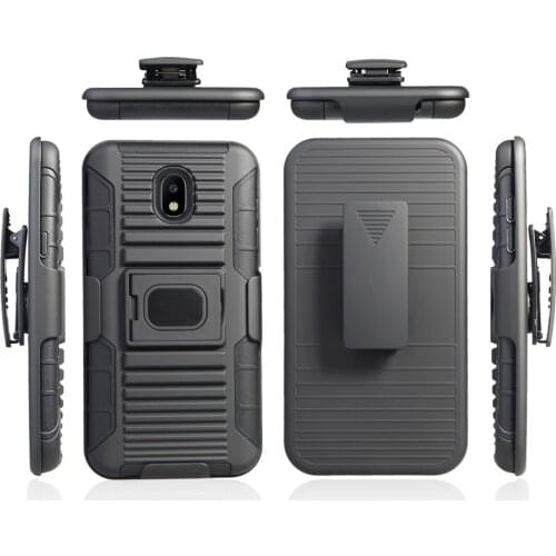 Magnetic Ring Stand Heavy Duty Rugged Case Belt Clip Holster Cover For Samsung Galaxy J7 2018 J737/J7 Refine/J7 Star/J7V 2nd Gen