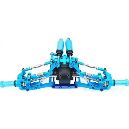 For Wltoys 12428 Parts 12423 RC car Metal parts Mirbest RC DIY Parts Upgrade accessories Metal gear wave box Shock absorption