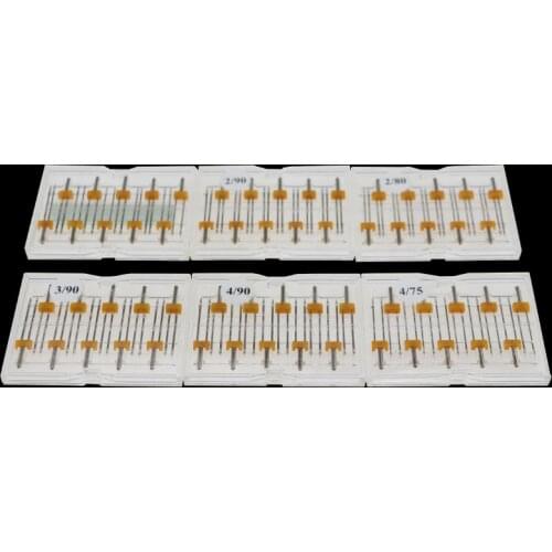 Household sewing machine double needle Chopsticks Le duck double needle 2/3/4MM multi-model double needle boxed