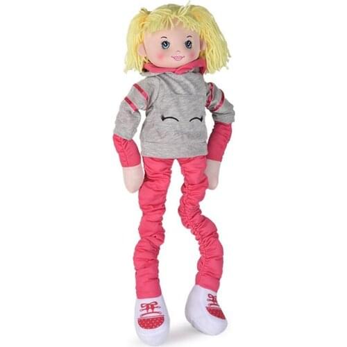 Stretch Dancing Doll Stretchable Plush with Me Doll Toys Childrens