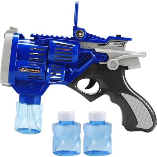 Beach Outdoor Toy for Kids Interactive Electric Toy 5 Hole Magic Bubble Maker Soundable Toy for Wedding Celebration R7RB