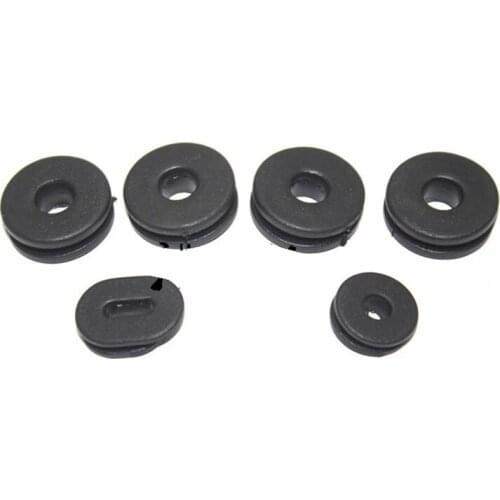 Motorcycle GN125 EN125 GS125 GN250 GN400 GS550 GT750 RV90 plastic side cover rubber grommet seal pad for Suzuki panels seal part