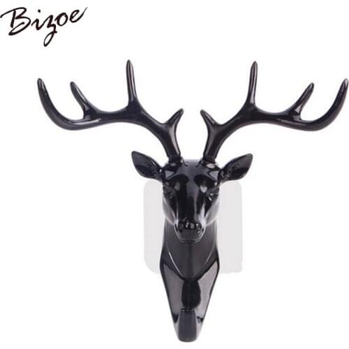 Wall Decor Hooks Antlers American Style Household Decor Hooks Multi-purpose Wall Coat Keys Bags Clothes Hook