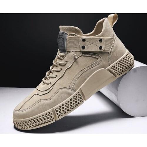 Basso Shoe Leisure Shoes Mens Casual Leather Men Fashion Zapatos Casuales 2020 New Breathable Mens Boots Black