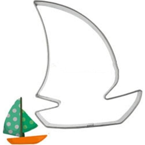 Sailboat Cupcake Doll Mousse Biscuit Cookie Cutter Tools Metal Bakeware Stainless Steel Shopping Sales Online Baking Fondant