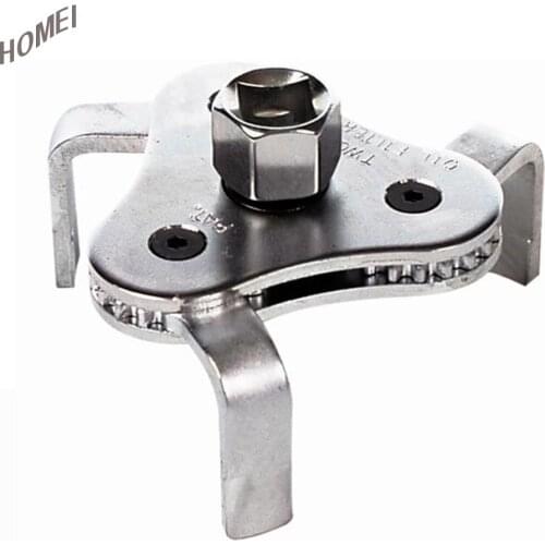 Professional Hand Tool 3/8" & 1/2" Drive 2 Ways 3 Jaw Oil Filter Wrench Remover Installer 63-102mm