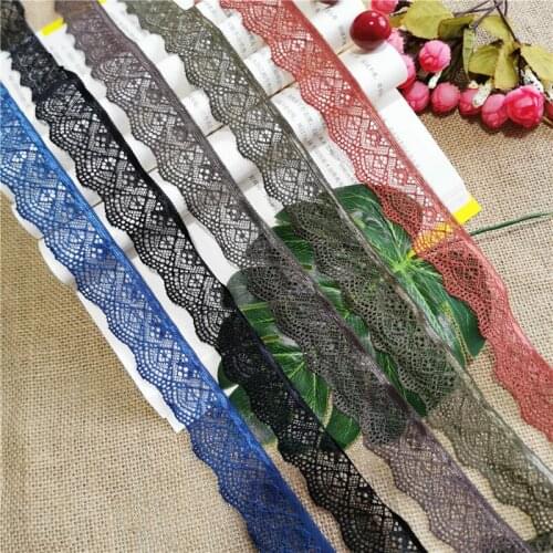 S2329 3.4cm Elastic narrow lace decorative lingerie, dress lace