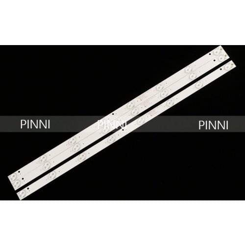 Brand new 32 "8 lamp 3V length 56.5cm universal light strip LED pack installed backlight strip aluminum substrate single strip p