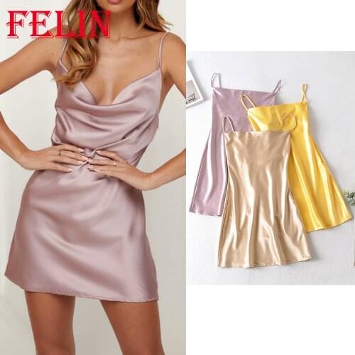 Za Sexy Party Dress Women Stain Summer Streetwear Mini Cami Dresses Female Fashion 2021 Sleeveless Chic Mujer Vestidos