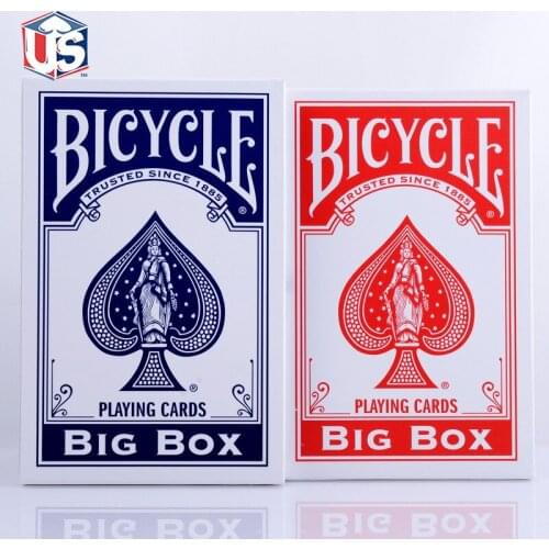 1 deck Bicycle Big Box Playing Cards Deck Magic Regular Playing Cards poker Standard Decks Magic Trick
