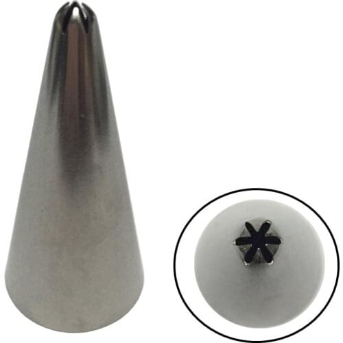 1 pc Stainless Steel Icing Piping Nozzles Pastry Russian Tips For Cake Cream Cupcake Decorating Tools DIY Fondant Baking Tool