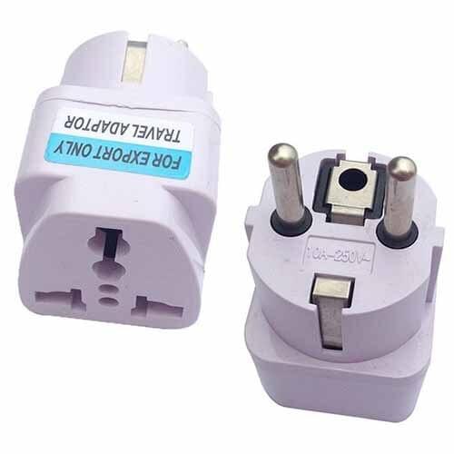 Power Plug Travel Adaptor Converts Australian to Europe Bali India Germany new