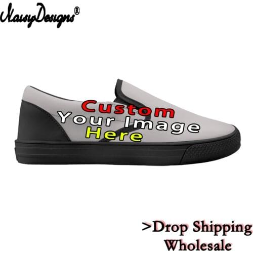 Free Shipping Custom Logo Canvas Shoes Outdoor Men Black Shoes Casual Boat Womens Shoes Boys Lady Walking ZapatosDrop Shipping