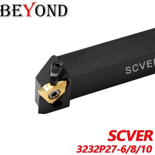 BEYOND SCVER SCVER3232P27-6/8/ Grooving Turning Tool Holder Insert Cemented Carbide Blade Factory Direct Sale High Quality 100