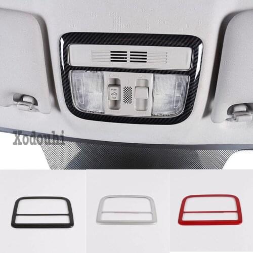 Car Styling Detector Sticker Front Read Reading Light Lamp Frame Trim Moulding For Honda Civic 10th Sedan 2019 2020 2021
