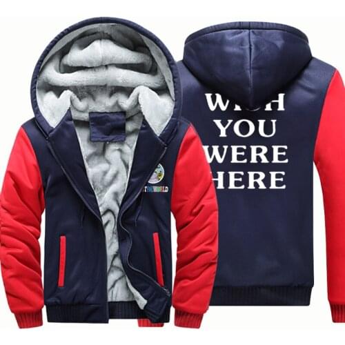 CRIS WALK Men's Zip Hoodies