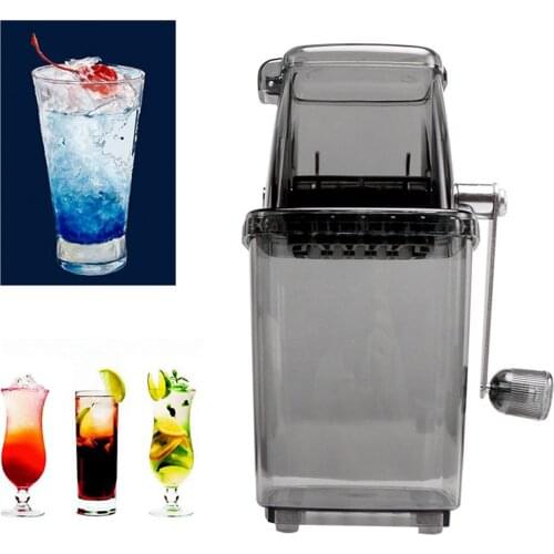 Ice Crusher and Snow Cone Machine Shaved Ice Machine Suction Base for Fast Crushing,Milkshake ice cream,Cutting Fishing Bait
