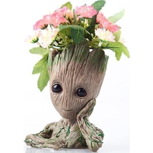 Guardians Action Figures Galaxy Flowerpot Of Hero Model For Kids Toy Baby Christmas Birthday Gifts