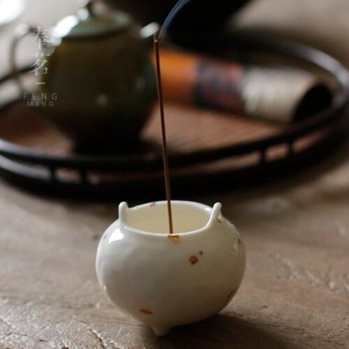 Handmade Incense Burner Ornaments Incense Holder Incense Burner Incense Burner Indoor Incense Burner Tea Ceremony Utensils
