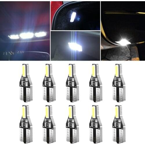 10PCS T10 W5W New Super LED Car Interior Reading Dome Lamp For DAIHATSU terios sirion yrv charade mira
