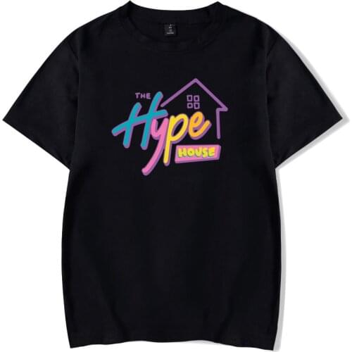 New 2020 The Hype House T-shirt Charli D'Amelio T Shirt women men 100% cotton O-neck Tshirt Tops Short Sleeve Women T shirts