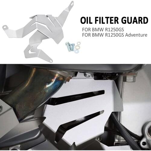 NEW Motorcycle Accessories Oil Filter Protector Cover Guard For BMW R 1250 GS/R1250GS Adventure