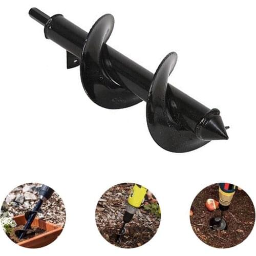 Planting Machine Drill Bit Power Ground Drill Garden Tool Fence Borer Hole Digger Earth Auger