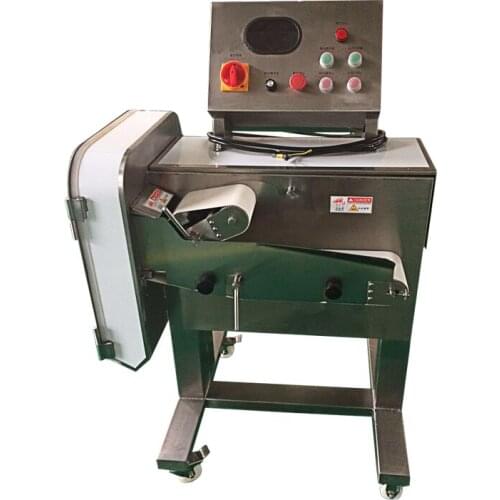 500KG/HR Stainless steel commercial meat cutting machine Automatic cutting rib machine DPG-500A high efficiency bone cutter 380v
