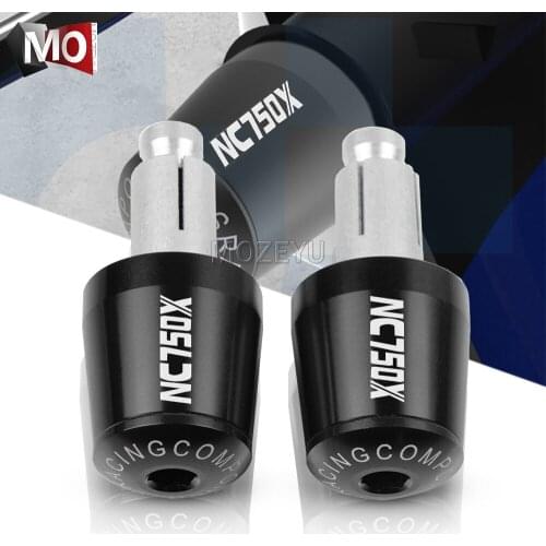 22mm Motorcycle Handlebar Grips End Handle Bar Cap End Plug For HONDA NC750X NC750 X NC 750X NC 750 X 2014-2018 2015 2016 2017