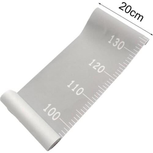 Growth Chart Removable Nordic Style Solid Color Height Measurement Ruler Kids Wall Stickers Home Decor Smart Mom Baby Items