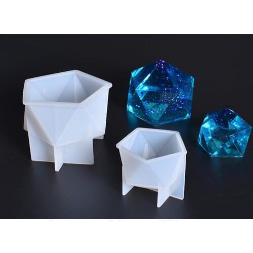 Silicone Mold for jewelry big small stone charms Decoration Resin Silicone Mould handmade tool DIY epoxy resin molds craft