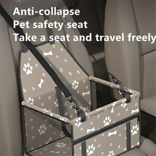 Thick Travel Accessories Mesh Hanging Bags Folding Pet Supplies Waterproof Dog Mat Blanket Safety Pet Car Seat Bag