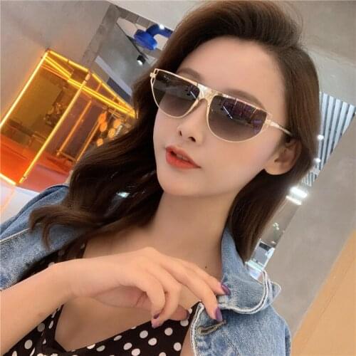Unique Small Gradient Punk Lady 2021 Shades Sunglasses Womens Luxury Sun Glasses