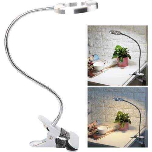 USB Circle LED Nal Art Makeup Lamp Eyebrow Lip Tattoo Reading Lamp Beauty Salon Desktop Led Lights with Clip US Plug a