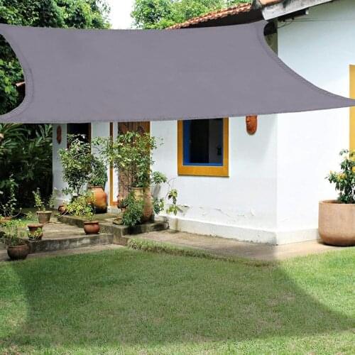 Waterproof Sun Shade Sail UV block Canopy Awning Triangle Rectangle 3m*3m*3m/3m*2m FOR Garden Lawn Patio