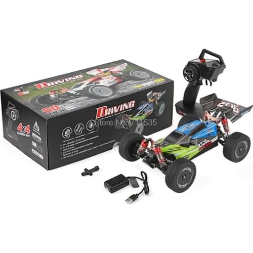 Wltoys 144001 Dirt Bike 1/14 2.4G 4WD High Speed Racing RC Car Vehicle Models 60km/h Off-Road Vehicle Toy Gift